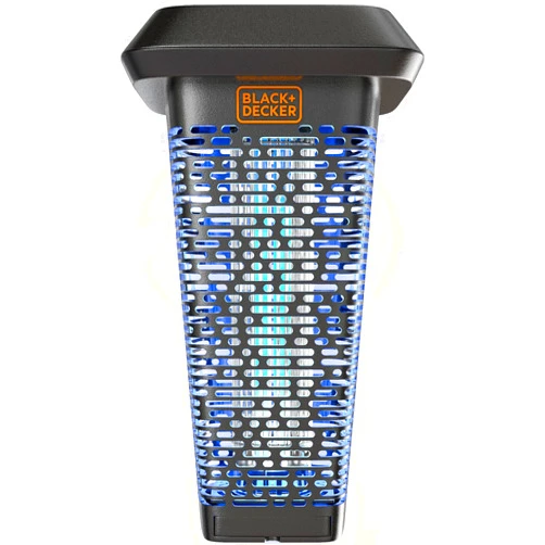 BLACK+DECKER Bug Zapper & Fly Trap-Mosquito Repellent- Gnat Killer Outdoor & Indoor Electric UV Bug Catcher for Insects- 2 Acre Coverage for Home, Deck, Garden, Patio Commercial Strength
