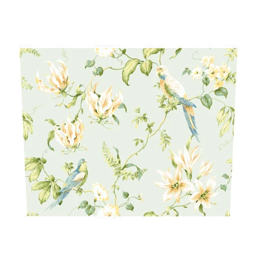 York Wallcoverings Casabella Tropical Floral Removable Wallpaper, Light Blue