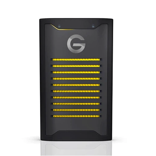 SanDisk Professional 2TB G-DRIVE ArmorLock SSD - Encrypted NVMe Solid State Drive, 1000MB/s, USB-C, High-Level Security, Ultra Rugged - SDPS41A-002T-GBANB
