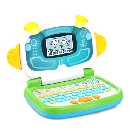 Leap Frog LeapFrog ABC and 123 Laptop for Preschoolers Ages 3-7 Years, Green