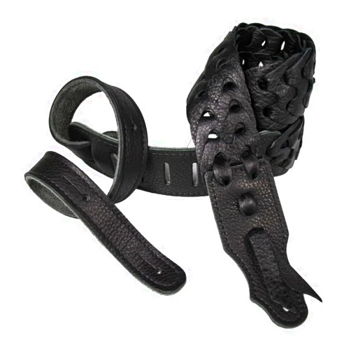 Franklin Strap Hand Linked Glove Leather Guitar Strap