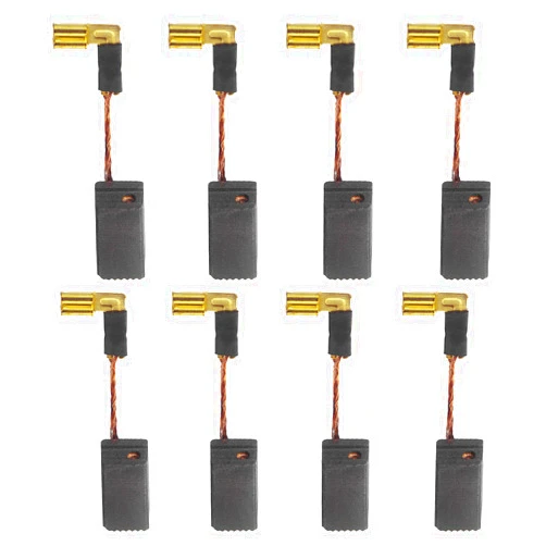 GZJoSum 8 Pack DWE4120 DWE4011 N097696 Carbon Motor Brushes Compatible with DeWalt DWE4012 DWE4100 DWE4887 and DWE4120N Grinder Motor Carbon Brush Replacement Part