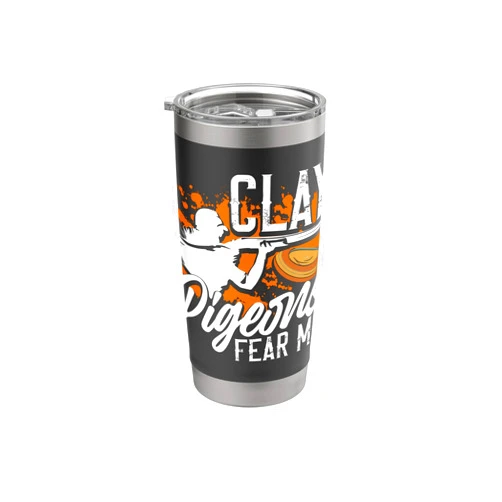 Pigeon Shooting Accessories & Clay Shooter Items Clay Shooting & Skeet Shooting, Trap & Pigeon Shooter Stainless Steel Insulated Tumbler
