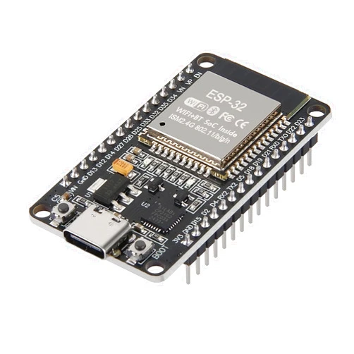 AITRIP 1PCS Type-C ESP32 ESP-WROOM-32 Development Board WiFi + Bluetooth CP2102 Dual Core 2.4Ghz Microcontroller Compatible with Arduino (ESP32 30P, Type-C)