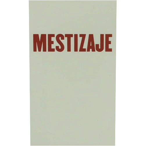 By Rafael Perez-Torres (Author) Mestizaje: Critical Uses of Race in Chicano Culture (Critical American Studies)