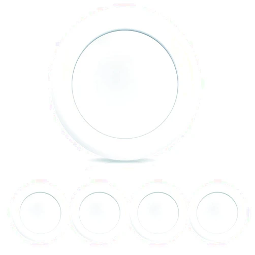 ECOELER 6in Dimmable LED Disk Light, 4Pack 16.5W 3000K Warm White, 4/6