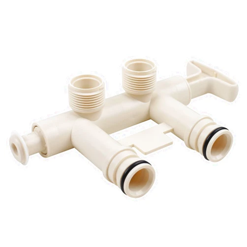GUOJINJISM 7129871 Water Softener Bypass Valve with Threaded, Water Softener Parts, Replaces 34371, WS15X10012, 3437, 3437299 and 42-3437, Compatible with Kenmore, GE, Whirlpool, Morton, NorthStar, EcoWater