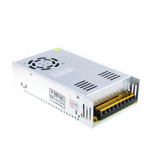 ALITOVE DC 24V 15A 360W Power Supply Universal Regulated Switching Transformer Adapter LED Driver 110V/220V AC Input for LED Strip CCTV Radio