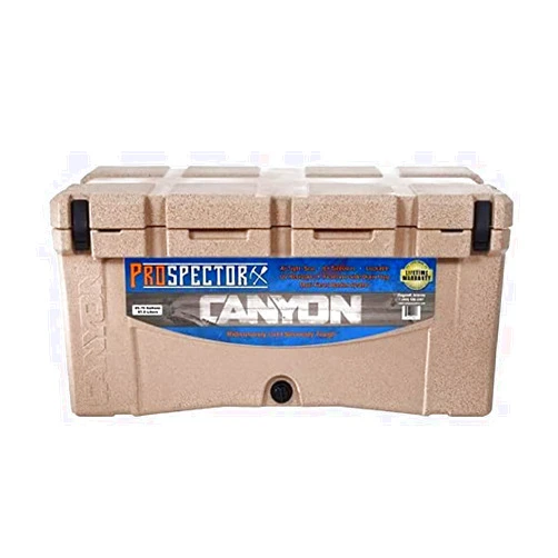 CANYON COOLERS 100 Qt. Prospector Rotomolded Cooler Color: Sandstone