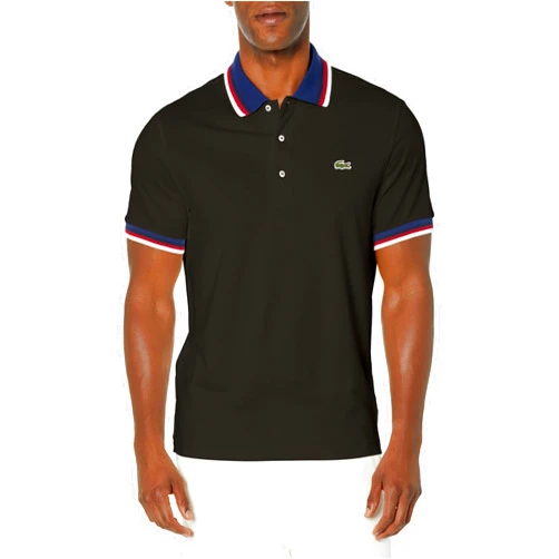 Lacoste Men's Regular Fit Stretch Piqu Polo Shirt