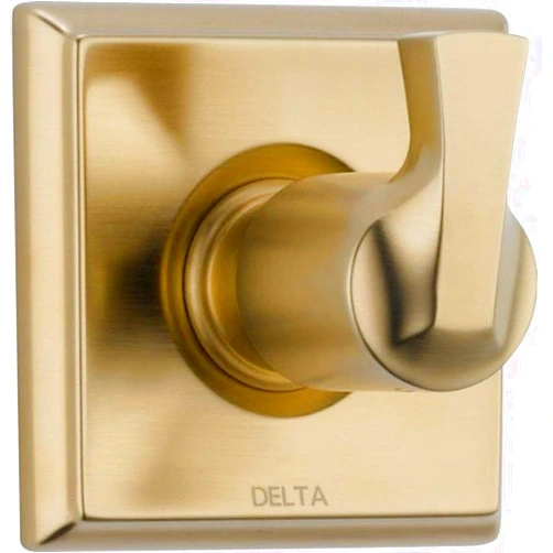 Delta Faucet Dryden 3-Setting Shower Handle Diverter Trim Kit, Champagne Bronze T11851-CZ (Valve Not Included)