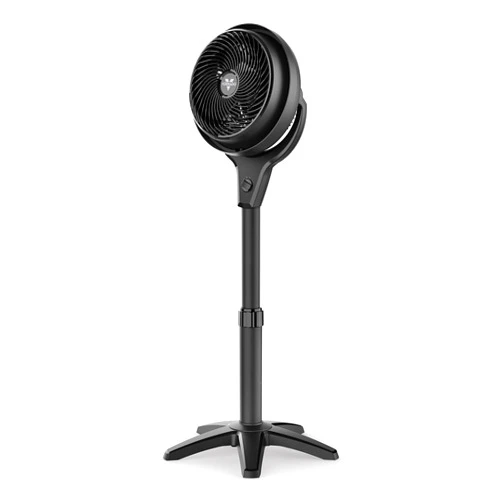 Vornado 602 Whole Room Air Circulator Pedestal Fan with 3 Speeds, Adjustable Height, Personal, Black