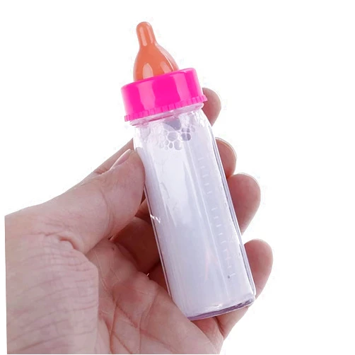 ZQION Magic Bottle Feeding Bottle Toy Strange Magic Tricks Magic Doll Disappearing Milk and Juice Magic Bottles Gimmicks Accessories,Set with 2 Bottles