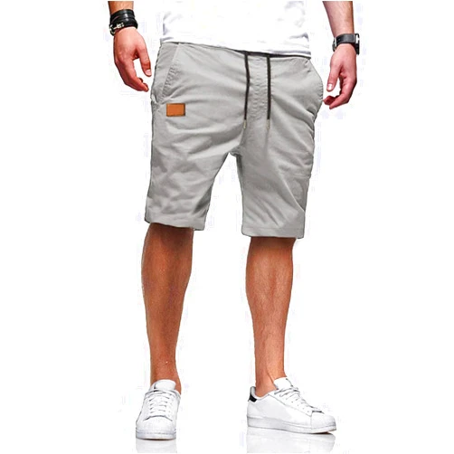 JMIERR Mens Casual Shorts - Cotton Drawstring Summer Beach Stretch Twill Chino Golf Shorts