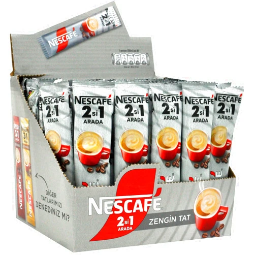 Nescafe 2 in 1 unsweetened 48 sticks