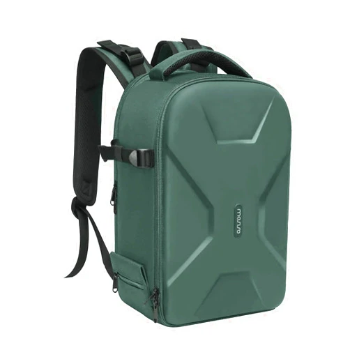 MOSISO Camera Backpack, DSLR/SLR/Mirrorless Photography Camera Bag Full Open Waterproof Hardshell Case with Insert&Tripod Holder&Laptop Compartment Compatible with Canon/Nikon/Sony, Emerald Green