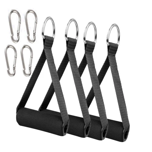 KKTOCHVC Premium Exercise Pull Handles, Resistance Bands Handle, Fitness Handle, Workout Handles Dense Foam Wrap Handle Replacement Fitness Equipment for Pilates, Yoga, Strength Training