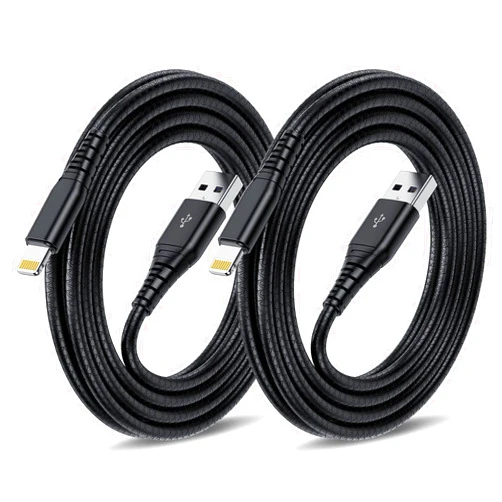 QZVOO iPhone Charger Cable 1ft (2Pack), [Apple MFi Certified] Short 1 foot Lightning Cable, 1 feet iPhone Charger Fast Charging Cord for iPhone 13 12 11 Pro Max XR XS X 8 7 6 Plus SE iPad-Black