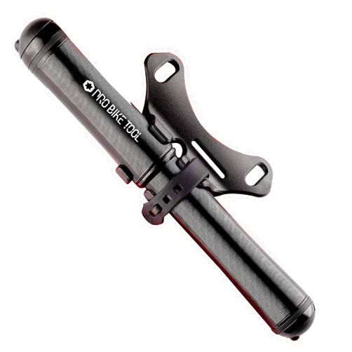 PRO BIKE TOOL Mini Bike Pump Premium Edition - Fits Presta and Schrader valves - High Pressure PSI - Bicycle Tyre Pump for Road and Mountain Bikes