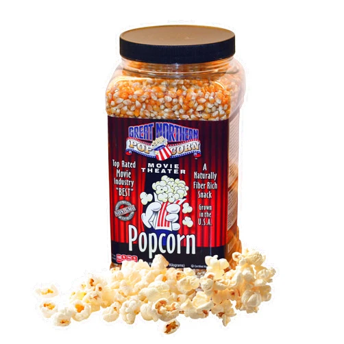 Great Northern Popcorn Company Yellow Popcorn Kernels Bulk Resealable 7lb Jug - Non-GMO Premium Gourmet Popcorn Kernels for Popping in Microwave, Stovetop, or Machine by Great Northern Popcorn
