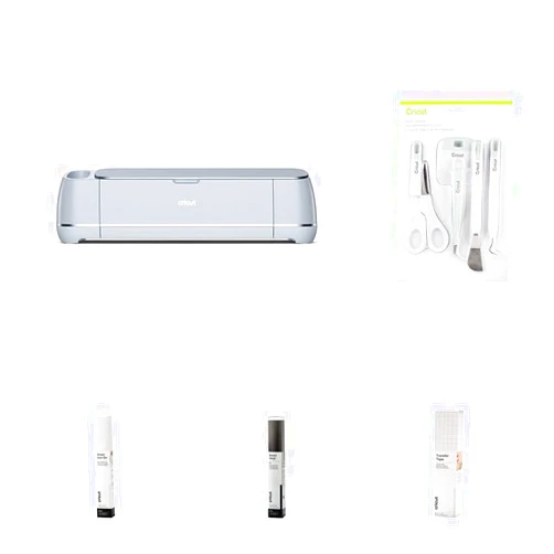 Cricut Maker 3 - Basic Tool Set - Transfer Tape- Smart Iron On and Smart Vinyl - Matless Cutting - Ultimate Bundle Cicut Maker 3 - Ultimate Bundle