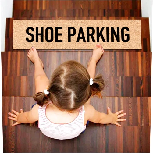 QAZIUY Doormat Durable Out Door Mats for Home Entrance Shoe Parking Skinny Stairs Mat Welcome Mats Outdoor Clearance Easy Clean Door Mats Indoor Entrance for Outside Home Entry Back Patio Floor Porch