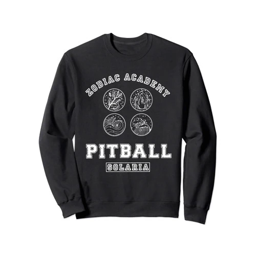 Visit The Booktok Bookish Zodiac Academy Pitball Darcy Vega Two Sided Sweatshirt