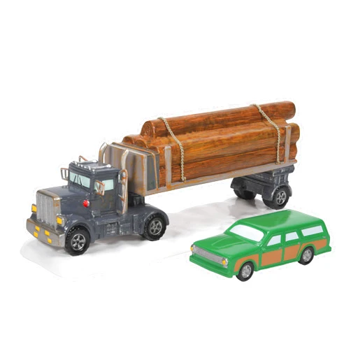 Department 56 Snow Village National Lampoon's Christmas Vacation Accessories I'm in Complete Control Figurine Set, 4.06 Inch, Multicolor