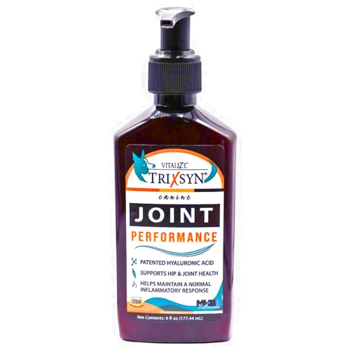 TRIXSYN Canine Performance - Dog Hip & Joint Supplement - Enhance Joint Pain Relief for Small, Large & Senior Dogs - Patented MHB3 Hylauronan Liquid Formula - 72 Day Supply