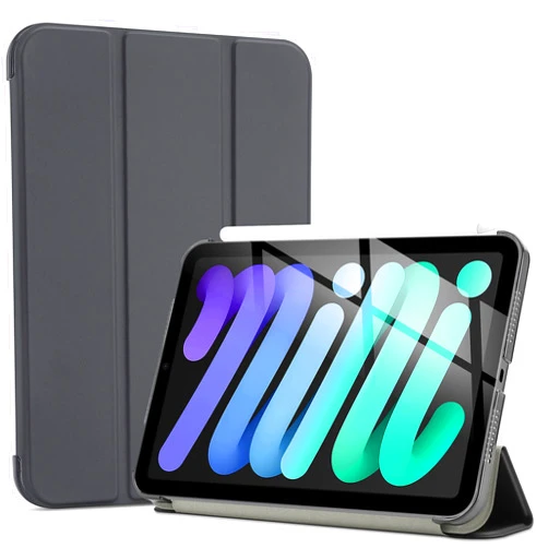 ProCase Smart Case for iPad Mini 7 A17 Pro 2024/iPad Mini 6 2021 8.3 Inch iPad Mini 7th/6th Gen Case, Hard Back Cover for iPad Mini 8.3