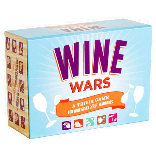 By Chronicle Books Wine Wars : A Trivia Game for Wine Geeks and Wannabes (Gifts for Winos, Wine Lover Gifts, Adult Trivia Games)