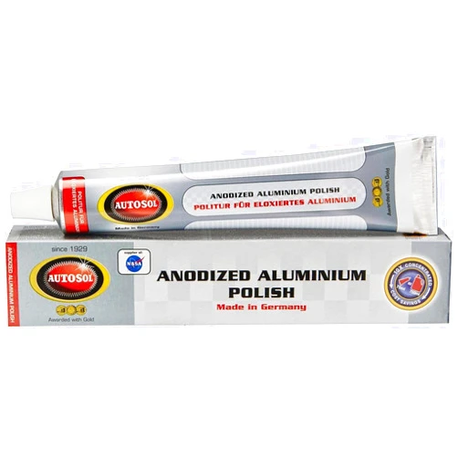 Autosol 01 001920 Anodized Aluminum Polish Tube 75ml - White