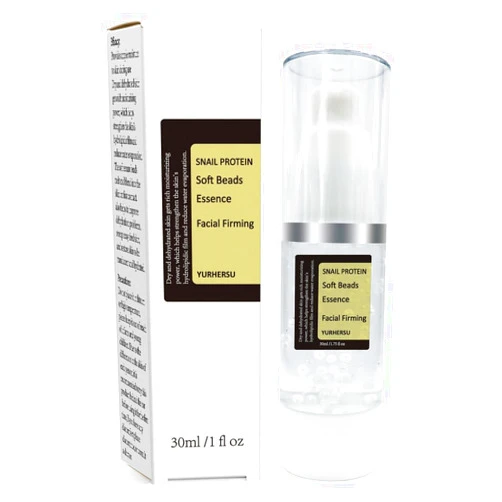 OYUFO Snail Mucin Pearl Serum Essence With High Concentration Sodium Hyaluronate & Carbomer, Facial Firming, Skin Hydrating Tender Silky Soft Moisturizing Anti-Wrinkles; 30ml(1 fl oz); DBZ