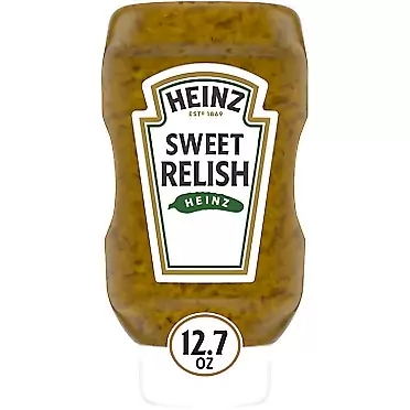 Heinz Sweet Relish (12.7 fl oz Bottle) 12.7 Fl Oz (Pack of 1)