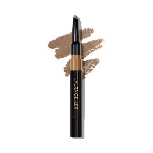 LAURA GELLER NEW YORK Sculpt-n-Stay Waterproof Brow Pencil & Gel- Taupe