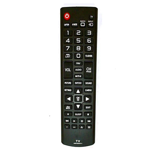 UBay AKB73975711 Remote Control Replaced for LG TVs 42LB5600-UZ, 55LB5900-UV and Almost All Late Model LG TV's