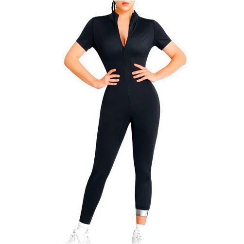 Junlan Sauna Suit Women Full Body Sauna Sweat Suit