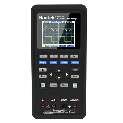 Hantek 2D42 3in1 Digital Oscilloscope Waveform Generator Multimeter USB Portable 2 Channels 40MHz 250MSa/s Multifunction Tester