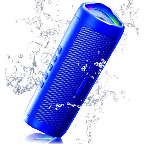 BolaButty Bluetooth Portable Wireless Speakers with HD Sound, IPX5 Waterproof, Up to 24H Playtime, TWS Pairing, BT5.3, for Home/Party/Outdoor/Beach, Electronic Gadgets, Birthday Gift (Blue)