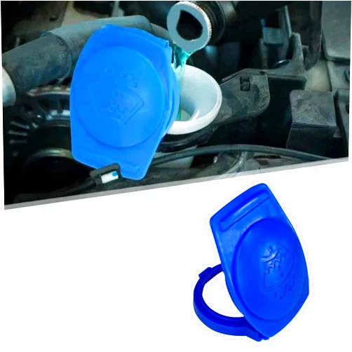 Tobenbone 1PCS Windshield Wiper Washer Fluid Reservoir Tank Bottle Cap Cover，Windshield Wiper Fluid Cap,OEM#:3Q0955455,Compatible with Audi,VW,Porsche Cayenne