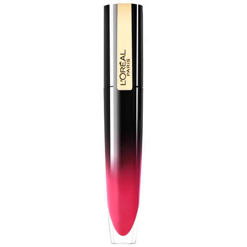 L’Oréal Paris L'Oreal Paris Brilliant Signature Shiny Lip Stain Lipstick, Be Cheerful 0.21 Fl Oz.