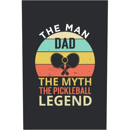 By mohamed lamine (Author) Dad The Man The Myth The Pickleball Legend Notebook: Pertfect gift for dad, grandpa, uncle, Journal, Notebook dad, vintage