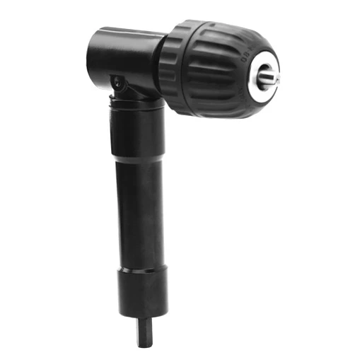 IUYYPU 0.8-10mm Right Angle Bend Extension 90 Degree Right Angle Electric Drill Chuck Cordless Drill Adapter Right Angle Drill Attachment(size:8mm)
