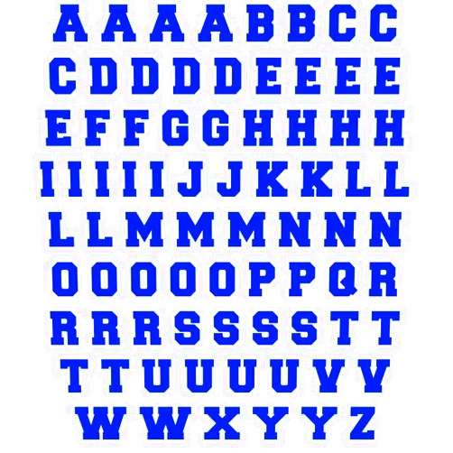 Chalkallaboutit Sports Helmet Letters Only 1/2