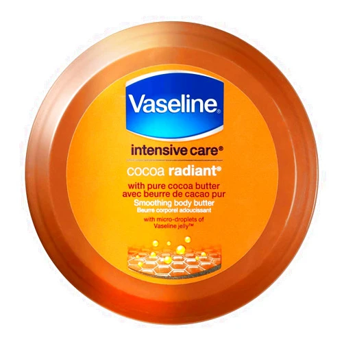 Vaseline Cocoa Radiant Intensive Care Moisturizer (2x 250ml) - Vitamin C & Cocoa Butter, All Skin Types