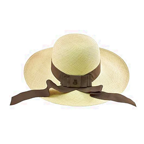 Ecua-Andino Hats Original Panama Hat - Women's Classy Wide Brim - Toquilla Straw - Handmade in Ecuador by Ecua-Andino