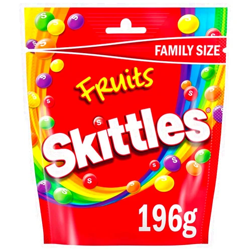 Skittles Fruit Pouch, 196 g