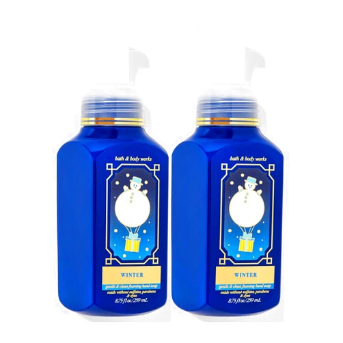 Bath & Body Works Bath and Body Works Gentle & Clean Foaming Hand Soap 8.75 Ounce 2-Pack (WInter)