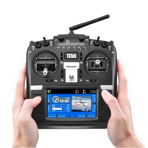 Xiangtat RadioMaster TX16S Mark II V4.0 Hall Gimbal 4-in-1 ELRS Multi-Protocol Radio Controller Support EdgeTX/OpenTX Built-in Dual Speakers Mode2 Radio Transmitter (4-in-1 w/Hall Gimbals)