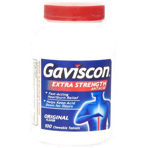 Gaviscon Esrf Tab Size 100ct